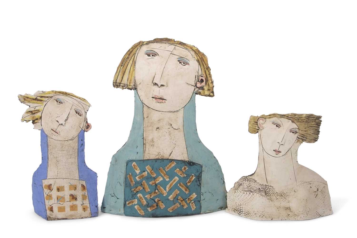 Lot 13 - Christy Keeney (B: 1951) - A group of three...