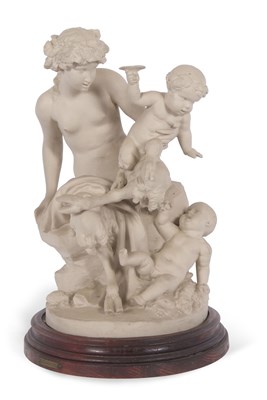 Lot 14 - Claude Michel (Clodian) Parian model of a...