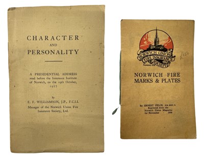 Lot 993 - NORWICH UNION FIRE INSURANCE SOCIETY: A pair...