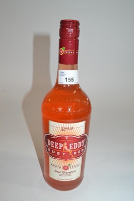 Lot 155 - Deep Eddy Ruby Red Grapefruit Vodka, one bottle