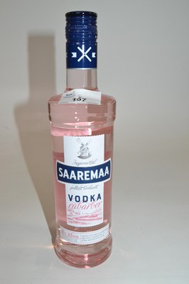 Lot 157 - Saaremaa Rabarber Vodka (Rhubarb), one bottle