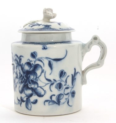 Lot 55 - An 18th Century Worcester mustard pot and...