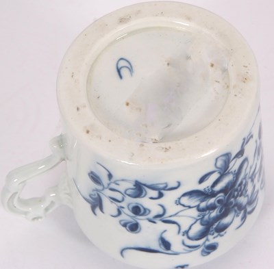 Lot 55 - An 18th Century Worcester mustard pot and...