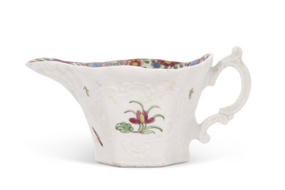 Lot 57 - An 18th Century Worcester porcelain hexagonal...