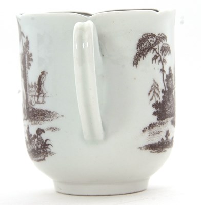 Lot 78 - An 18th Century Worcester porcelain teacup and...