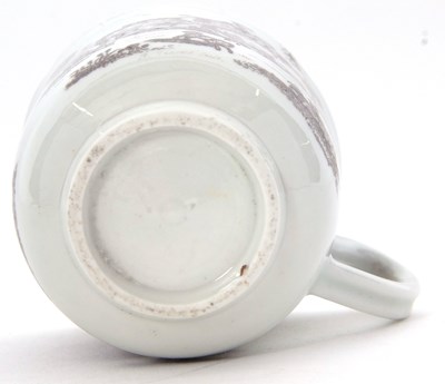 Lot 78 - An 18th Century Worcester porcelain teacup and...