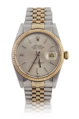 Lot 304 - A Rolex Datejust 36 Ref: 16013, it has a two...