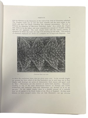 Lot 35 - FRANCIS BOND: ENGLISH CHURCH ARCHITECTURE in 2...
