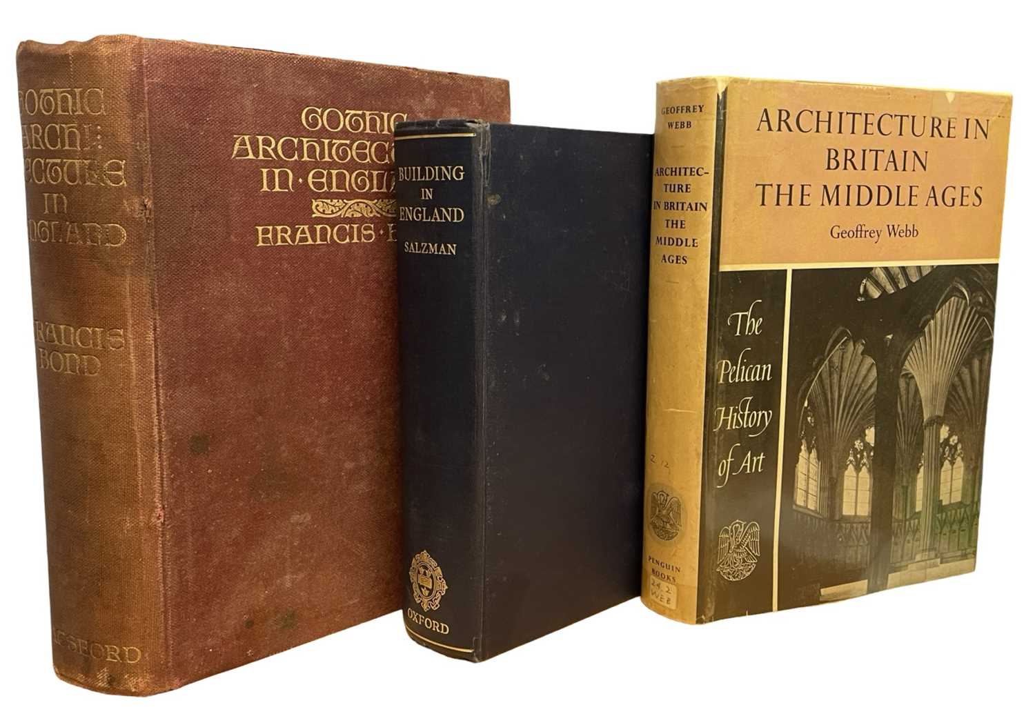 Lot 69 - ARCHITECTURAL INTEREST: 3 Titles: L F SALZMAN:...