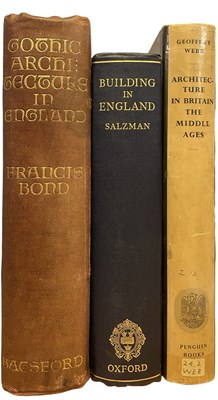 Lot 69 - ARCHITECTURAL INTEREST: 3 Titles: L F SALZMAN:...