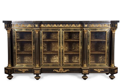 Lot 433 - A large and impressive 19th Century black...