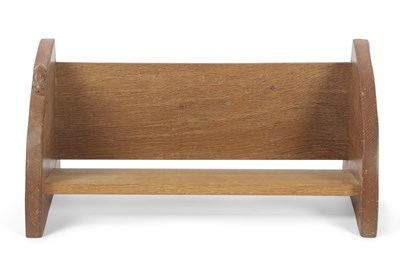 Lot 431 - Robert Mouseman Thompson, a light oak...