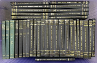 Lot 887 - ONE BOX: ROYAL HISTORICAL SOCIETY TRANSACTIONS,...
