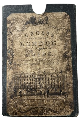 Lot 534 - JOSEPH CROSS: CROSS'S POCKET PLAN ON LONDON...