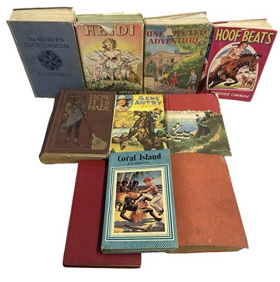 Lot 10 - VINTAGE CHILDREN'S: 10 Titles: R M BALLANTYNE:...