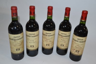 Lot 173 - Chateau Malartic-Lagraviere, 1982, Grand Cru...