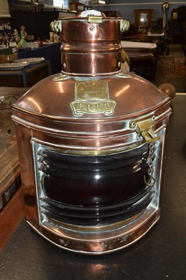 Lot 441 - A Daveys patent improved regulator ship lamp...