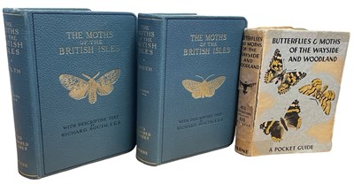 Lot 146 - BUTTERFLIES AND MOTHS: 3 titles: RICHARD SOUTH:...