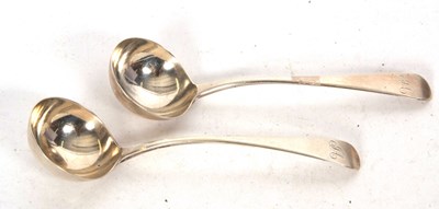 Lot 55 - A pair of George III Old English pattern...