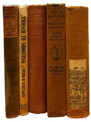 Lot 132 - Shooting and Hunting book interest: Five books...