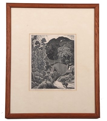 Lot 498 - Pellew (C) (1890-1966) Wood Engraving; Gloucestershire Lane