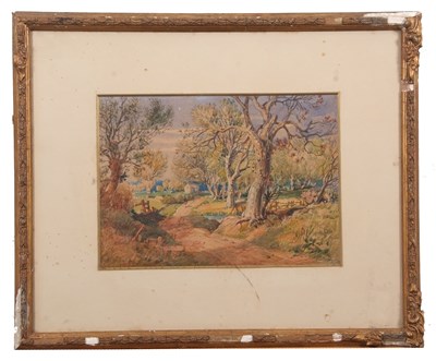 Lot 713 - John Joseph Cotman (1814-1878), A view down a...