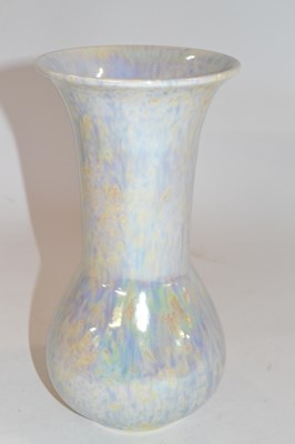 Lot 270 - A Ruskin vase with a lustre glaze in streaked...