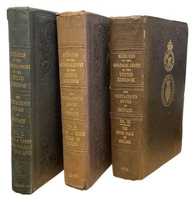 Lot 321 - A J JUKES-BROWNE: MEMOIRS OF THE GEOLOGICAL...