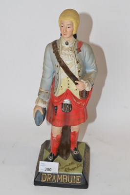 Lot 300 - A ceramic model of Prince Charlie made as...