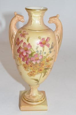 Lot 310 - A Royal Worcester vase, early 20th Century...