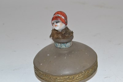 Lot 335 - A rare 1920's perfume bottle, the stopper in...
