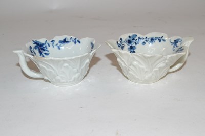 Lot 352 - A pair of 18th Century Worcester porcelain...