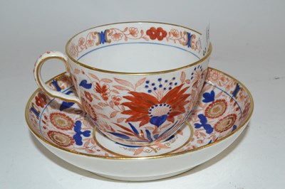 Lot 348 - An early 19th Century tea bowl and saucer with...