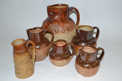 Lot 372 - Group of Doulton jugs together with further...