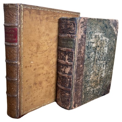 Lot 342 - ANTIQUARIAN LEATHER BINDINGS: THOMAS GRAY:...
