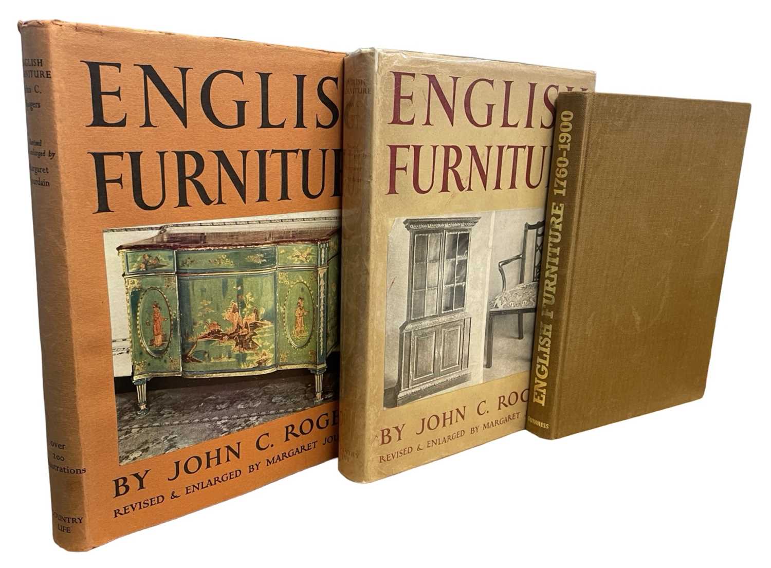Lot 62 - ENGLISH FURNITURE: 3 Titles: JOHN C ROGERS:...