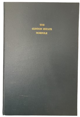 Lot 554 - Sales particulars: THE GUNTON ESTATE, to be...
