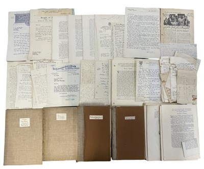 Lot 598 - C J BRITTON [NELSON BIOGRAPHER AND RESEARCHER]:...