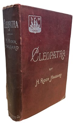 Lot 310 - H RIDER HAGGARD: CLEOPATRA, London, Ongmans,...