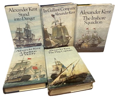 Lot 336 - ALEXANDER KENT: 5 Titles: THE FLAG CAPTAIN; IN...