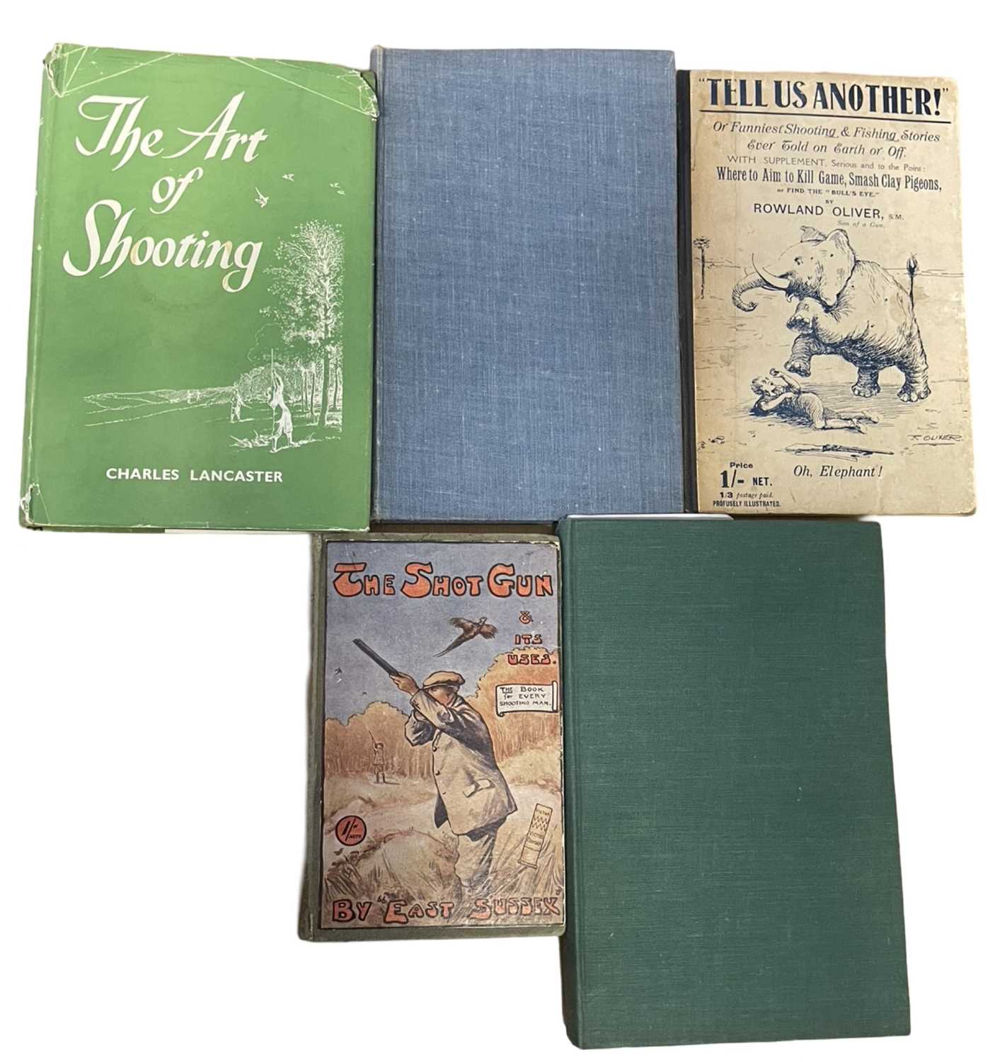 Lot 130 - SHOOTING INTEREST: 5 Titles: CHARLES LANCASTER:...
