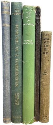 Lot 130 - SHOOTING INTEREST: 5 Titles: CHARLES LANCASTER:...
