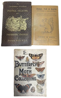 Lot 331 - TAXIDERMY INTEREST: 3 Titles: J AND W DAVIS:...