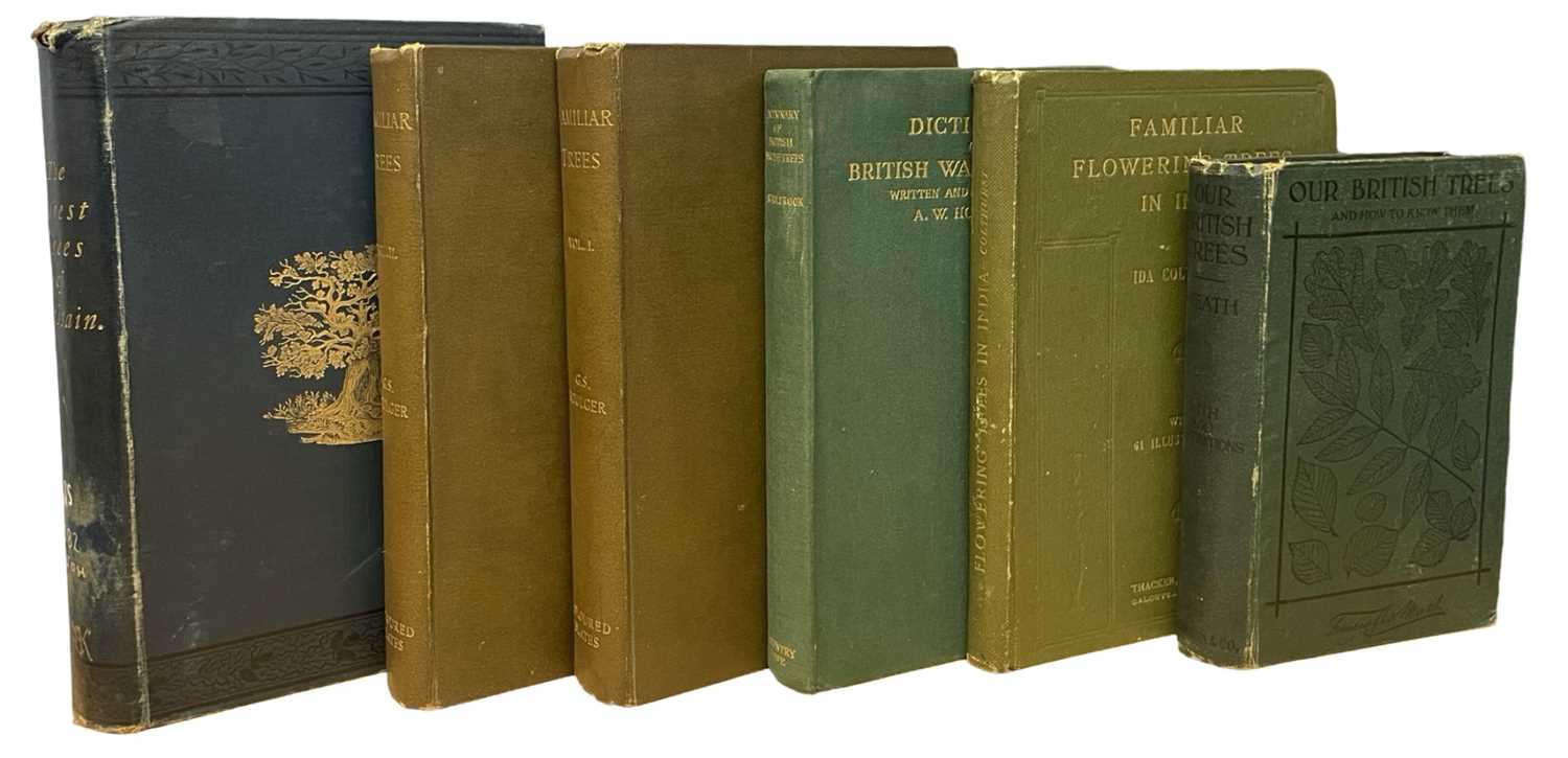 Lot 84 - TREES: 6 Titles: REV C A JOHNS: THE FOREST...