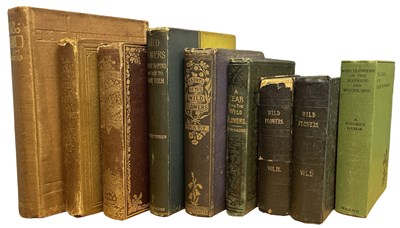 Lot 375 - WILD FLOWERS: 9 Titles: J H CRAWFORD: THE WILD...