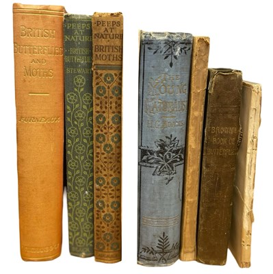 Lot 400 - BUTTERFLIES AND MOTHS 7 Titles: W FURNEAUX:...