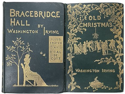 Lot 38 - WASHINGTON IRVING: 2 Titles, BRACEBRIDGE HALL,...