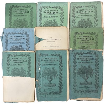 Lot 475 - HARRISON'S FLORICULTURAL CABINET AND FLORIST'S...