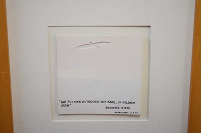 Lot 317 - AR Barry Hurst, (contemporary), 'The Fulmar,...
