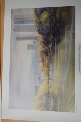 Lot 335 - 12 contemporary paintings of Victoria by...